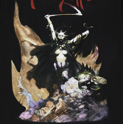 Supreme x Frank Frazetta Woman With Scythe Tee