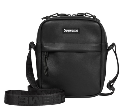 Supreme Leather Shoulder Bag