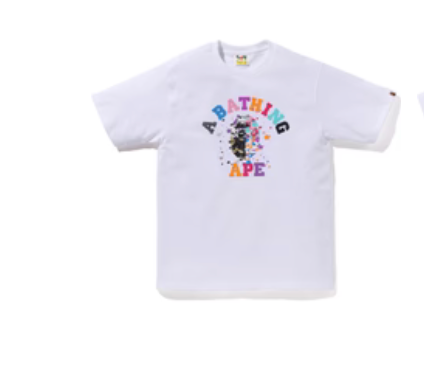 BAPE US COLLEGE STA TEE