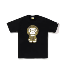 BAPE BITMAP BIG BABY MILO TEE