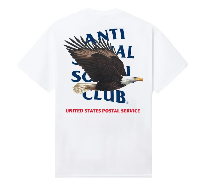 Anti Social Social Club x USPS Priority Tee - Court Side Gear & More