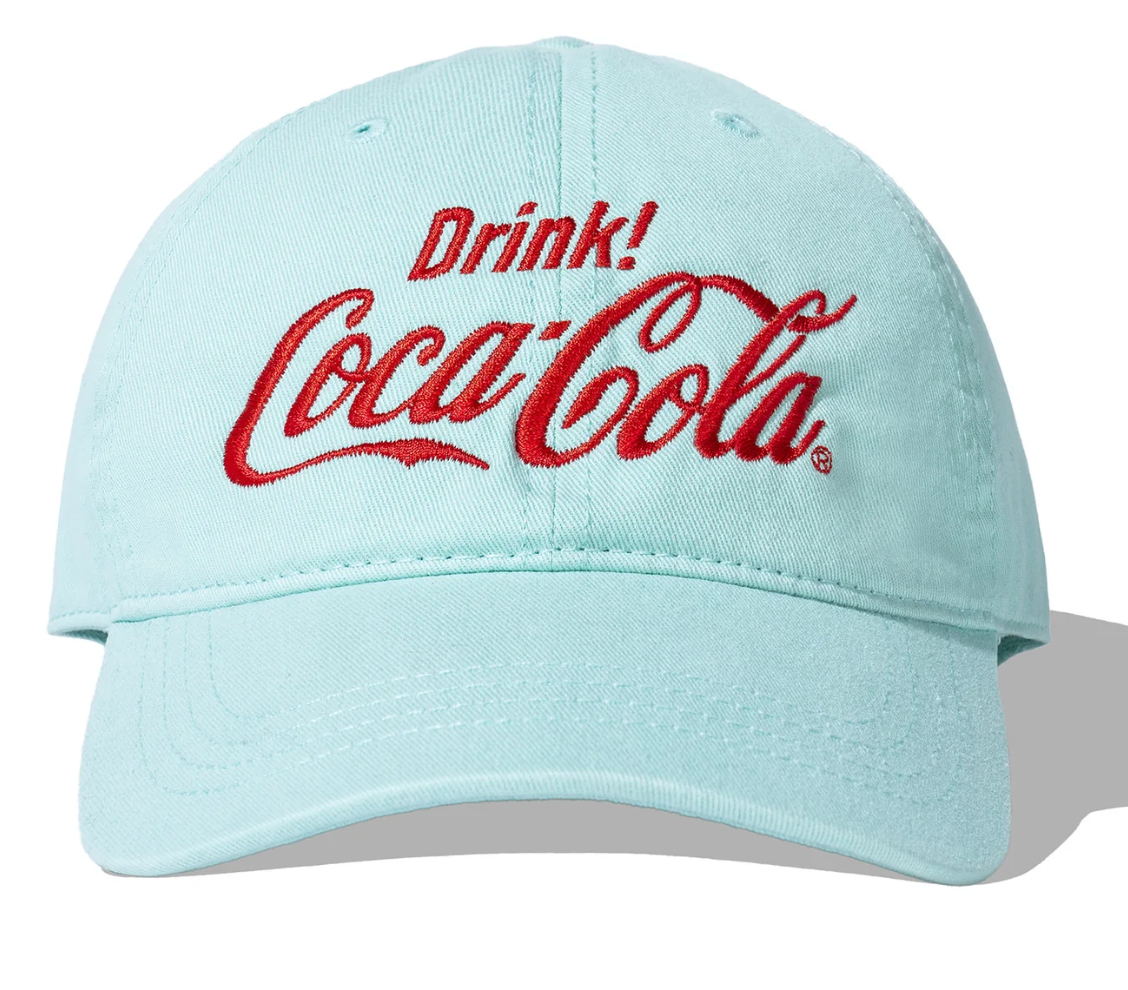 Anti Social Club Coca-Cola Drink Dad Cap - Court Side Gear & More