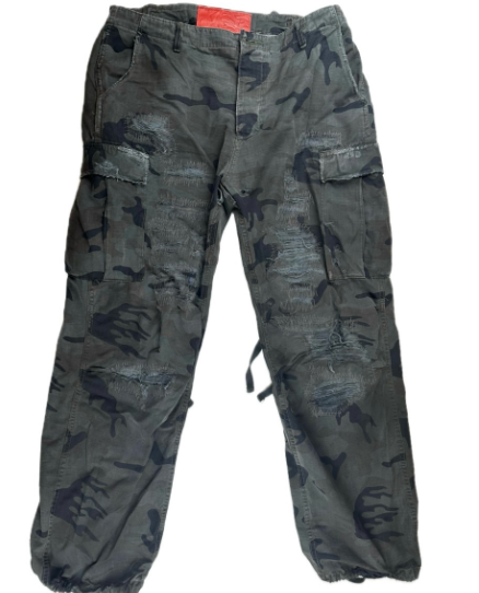 HELLSTAR CARGO PANTS (RIPPED) - Court Side Gear & More