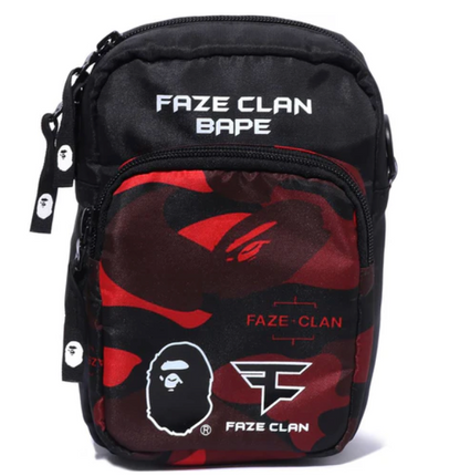 BAPE X FAZE CLAN GADGET POUCH MENS - Court Side Gear & More