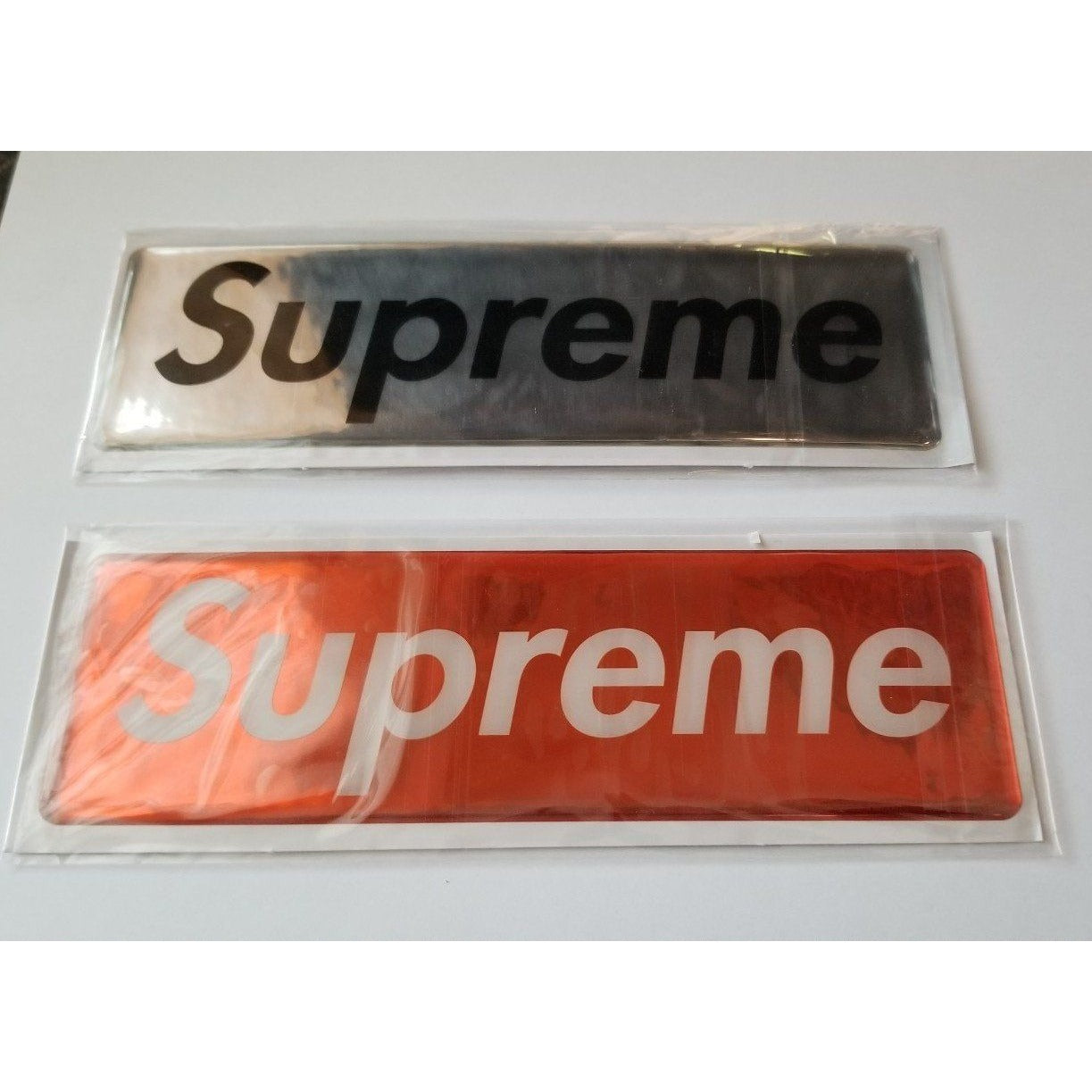 Supreme Plastic Box Logo Stickers Set