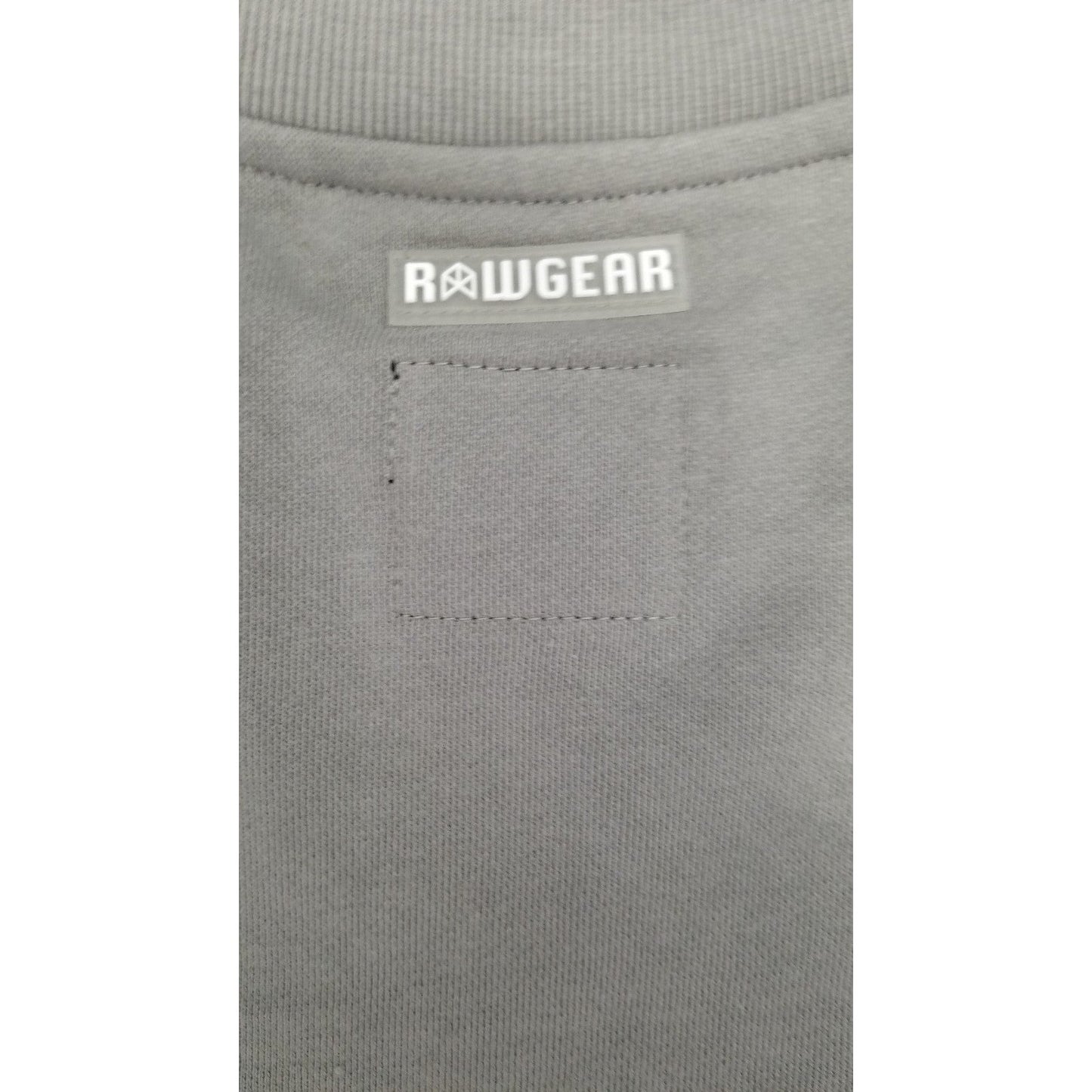 Raw Gear Sweat Shirt Grey-Size Medium
