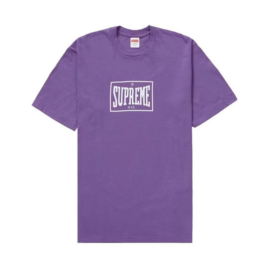 Supreme Warm Up Tee Purple - XLarge