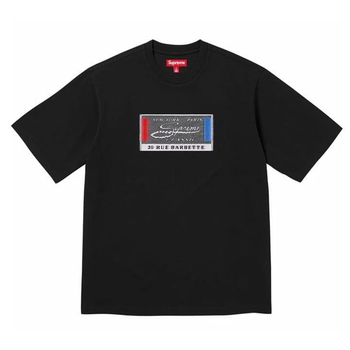 Supreme Intarsia Tee-Large