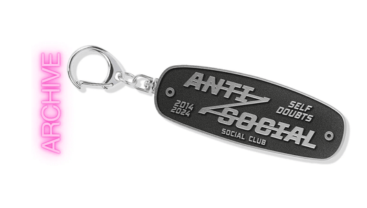 Anti Social Rough Terrain KeyChain