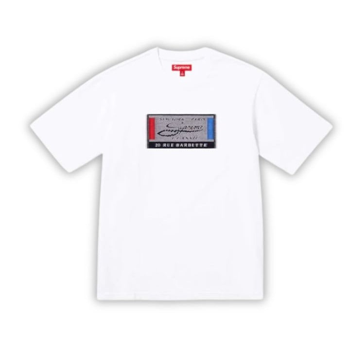 Supreme Intarsia Label S/S Top Front