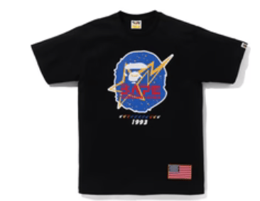 BAPE SPACE APE HEAD T-SHIRT - Court Side Gear & More