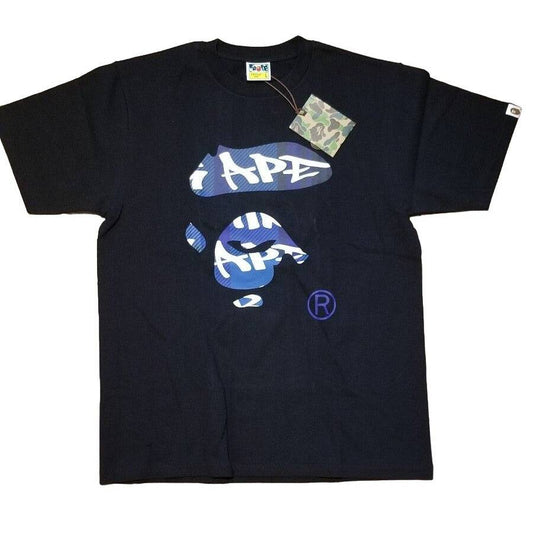 Bape Black x Blue T_Shirt - Court Side Gear & More