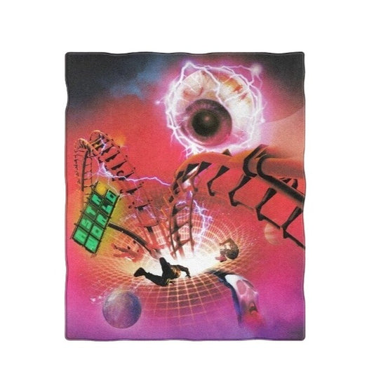 Travis Scott Astro World Coaster Polar Fleece Blanket