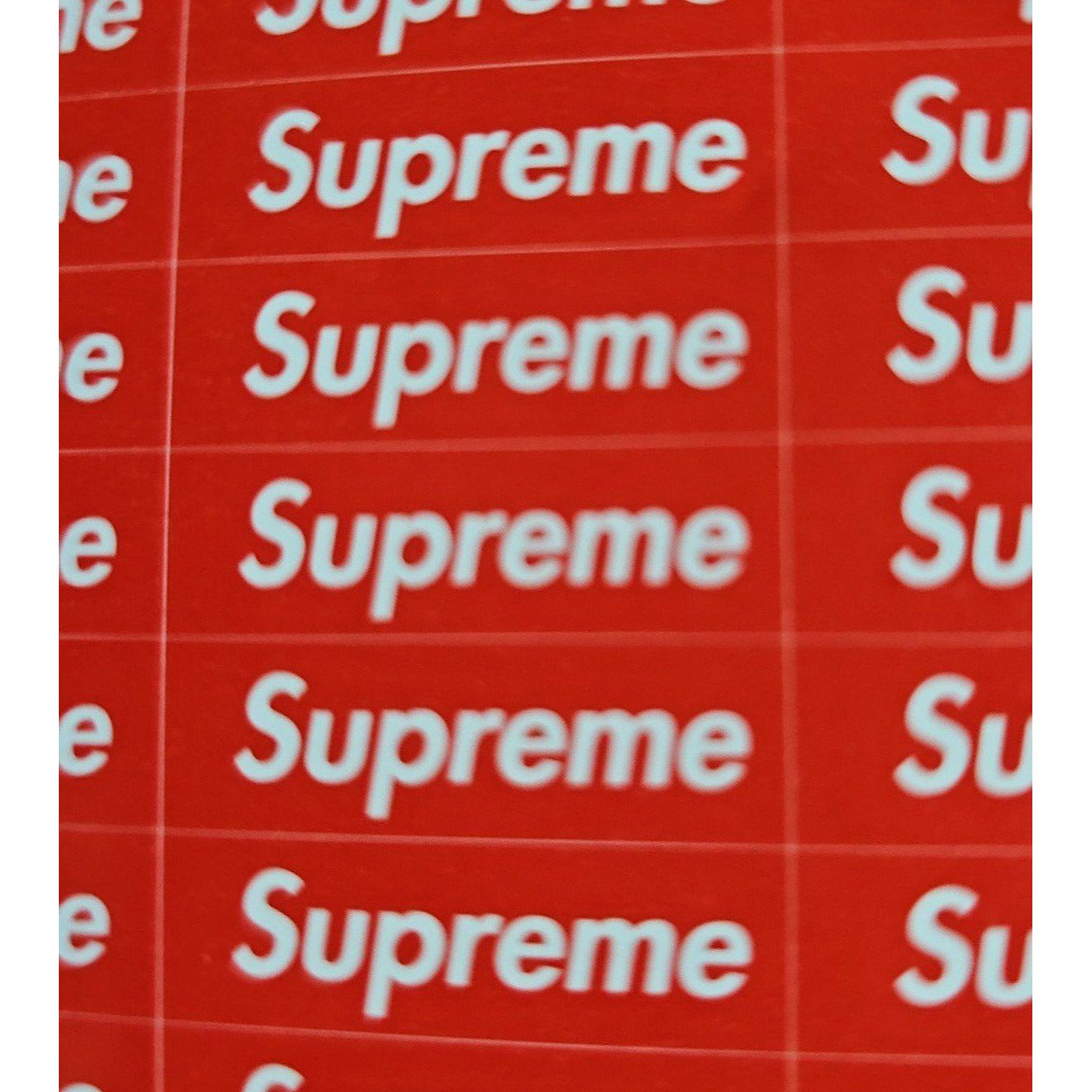 Supreme Stickers