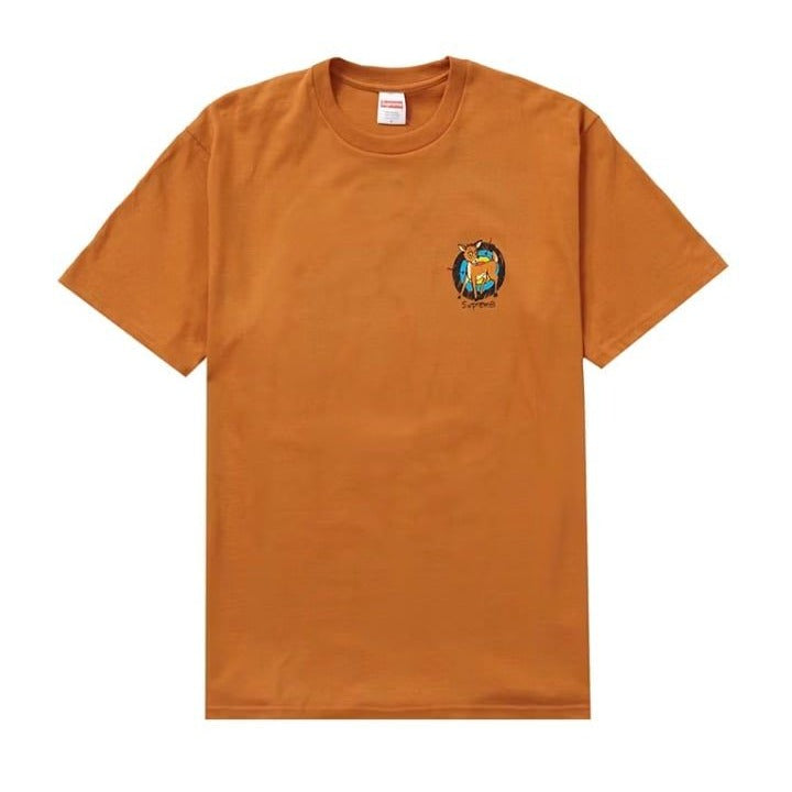 Supreme Deer Tee-Burntorng-Medium