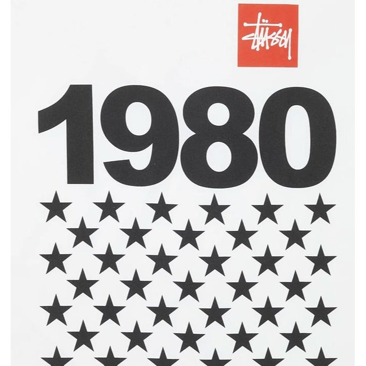 Vintage Stussy 1980 Star Tee Design