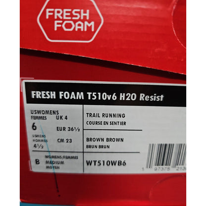 New Balance Fresh Foam T510v6 H20 Resist size