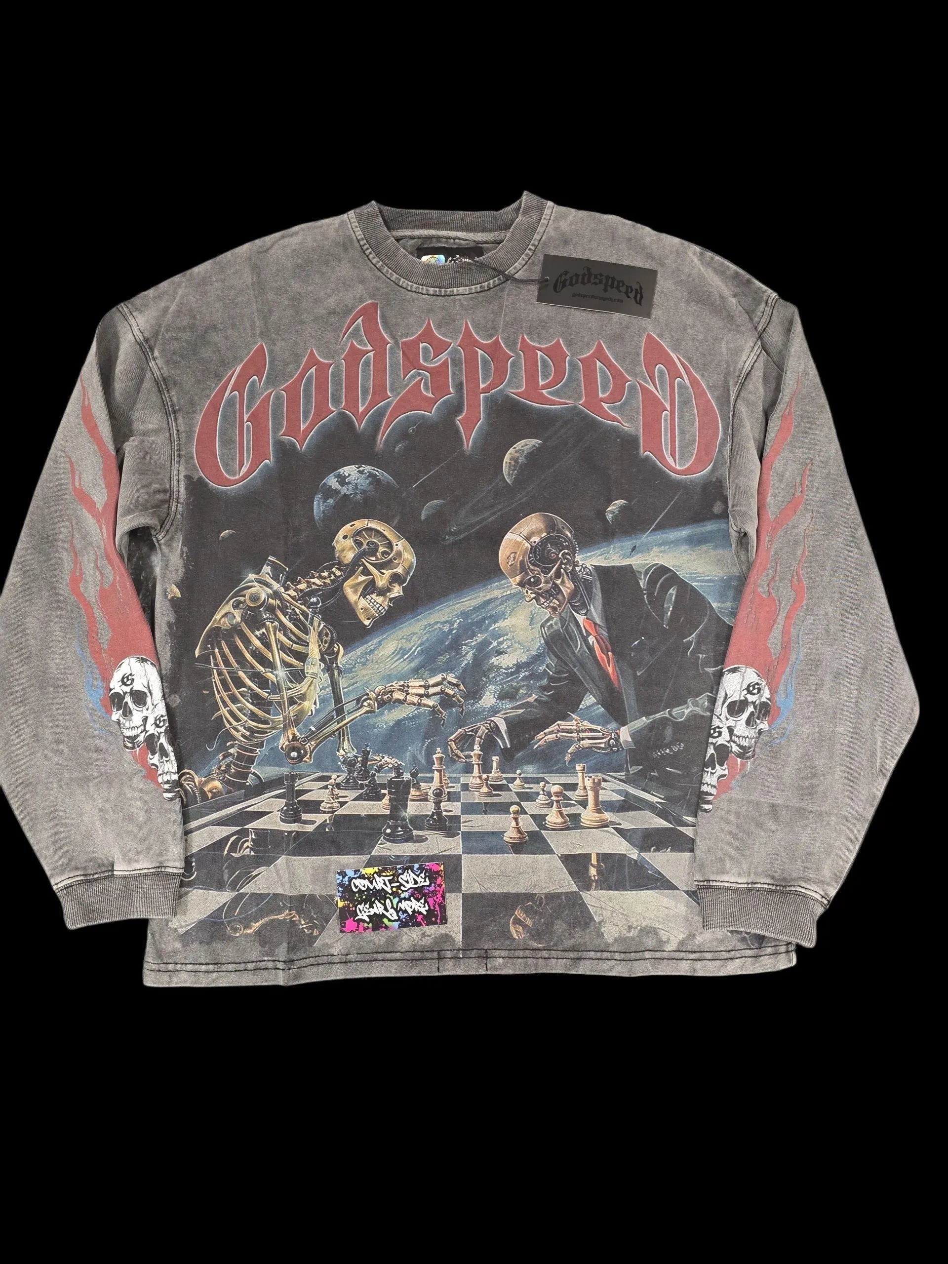 GODSPEED CHECKMATE L/S T-Shirt - Court Side Gear & More