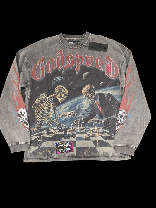 GODSPEED CHECKMATE L/S T-Shirt - Court Side Gear & More