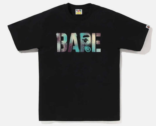 BAPE MAP CAMO STENCIL BAPE LOGO TEE - Court Side Gear & More
