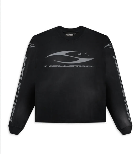HELLSTAR H Cursive Logo Longsleeve - Court Side Gear & More