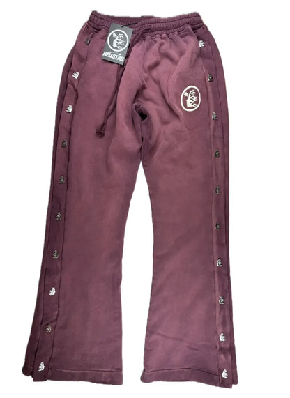 Hellstar Snap Sweatpants (Mirror Face) - Court Side Gear & More