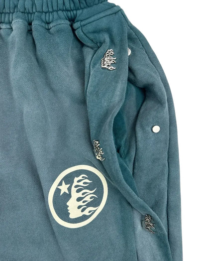 Hellstar Snap Sweatpants (Mirror Face) - Court Side Gear & More