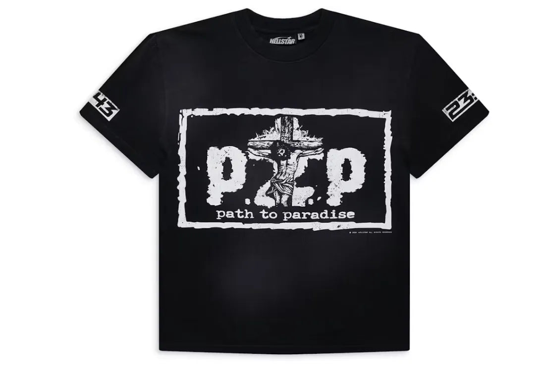 Hellstar P2P Jesus T-Shirt - Court Side Gear & More