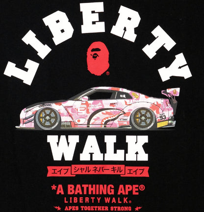 Bape Liberty Walk LBWK Tokyo Auto Salon Tee (Premium) - Court Side Gear & More