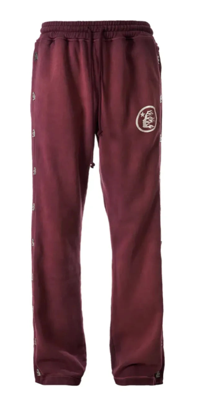 Hellstar Snap Sweatpants (Mirror Face) - Court Side Gear & More