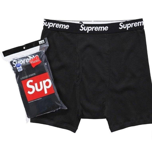 Supreme Hanes Boxer Briefs 4 Pack - Court Side Gear & More