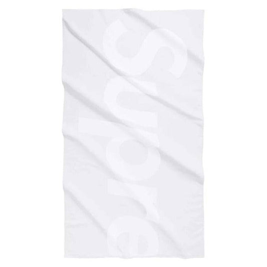 Supreme Tonal Logo Towel-White - Court Side Gear & More