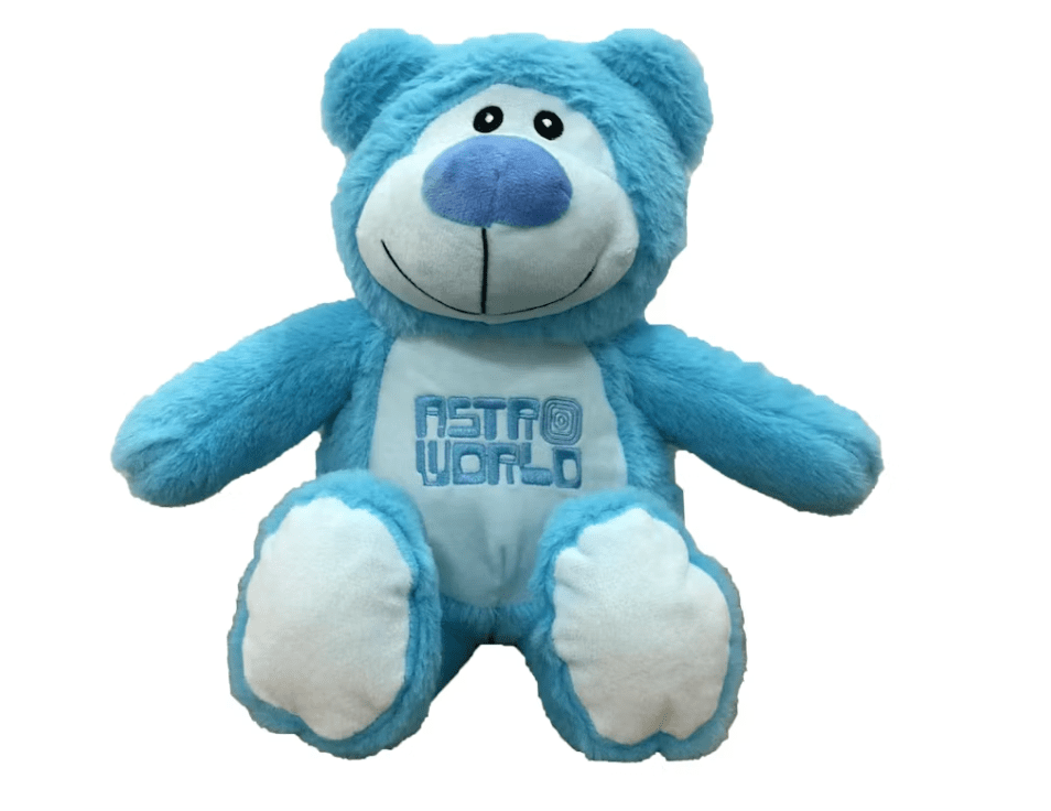 Travis Scott Astro World Blue Bear - Court Side Gear & More